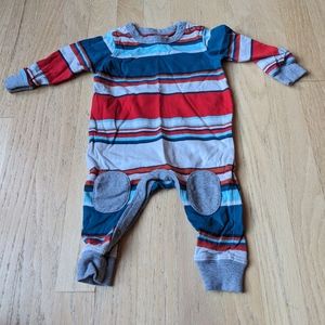 Tea Collection Boy's Striped romper size 3-6 months